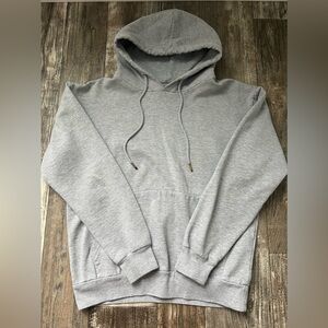 grey zara hoodie
